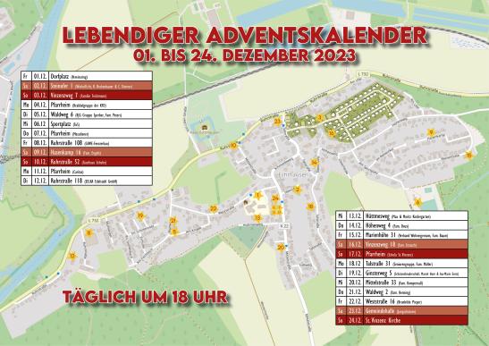 Lebendiger Adventskalender 2023