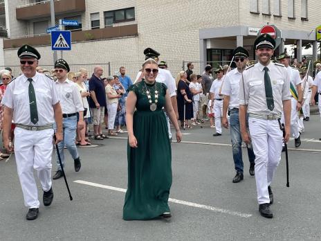 Jungschützenkönigin Mara Allhoff