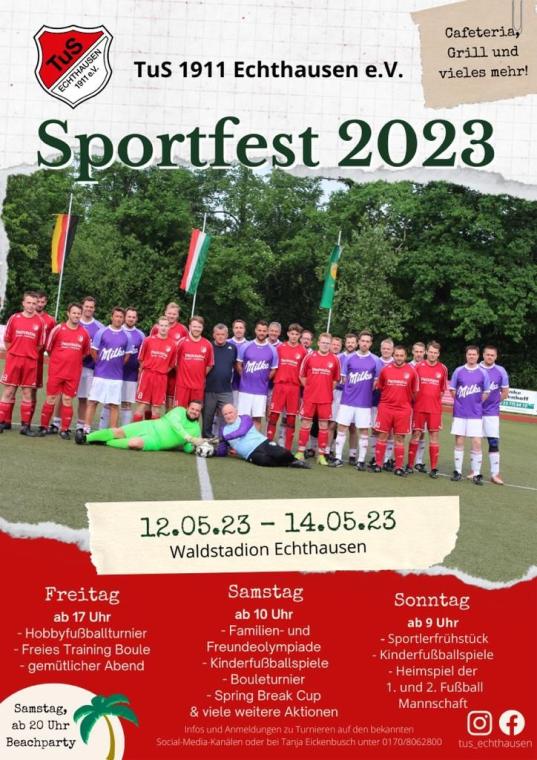 Plakat Sportfest 2023