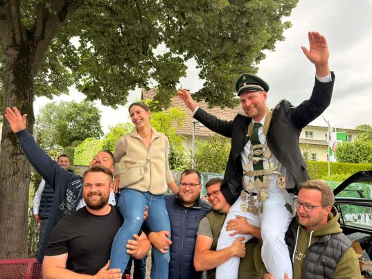 Neuer König in Wimbern!